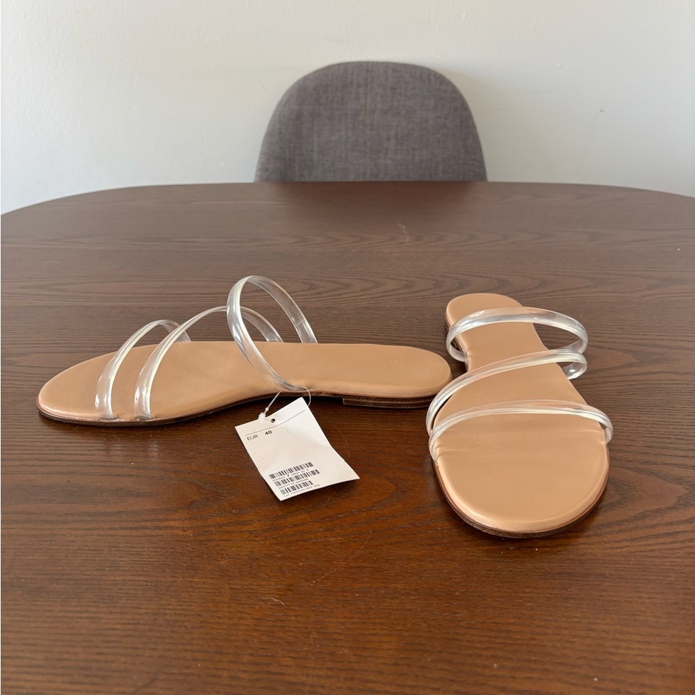 H&M Clear Plastic Sandals